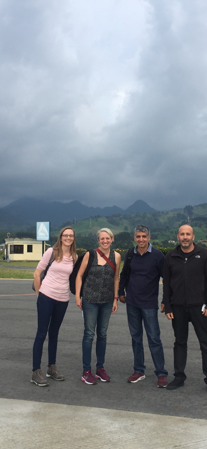 Lara Wagner, Christy Till, Gaspar Monsalve, and Agustin Cardona travel in February 2020 to Colombia to prepare for the MUSICA project.