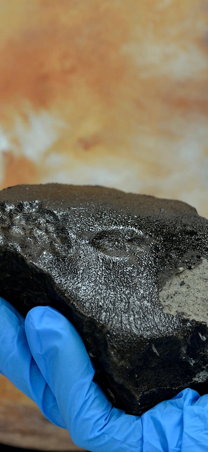 Tissint meteorite courtesy of Kurt Kracher, Museum of Natural History Vienna