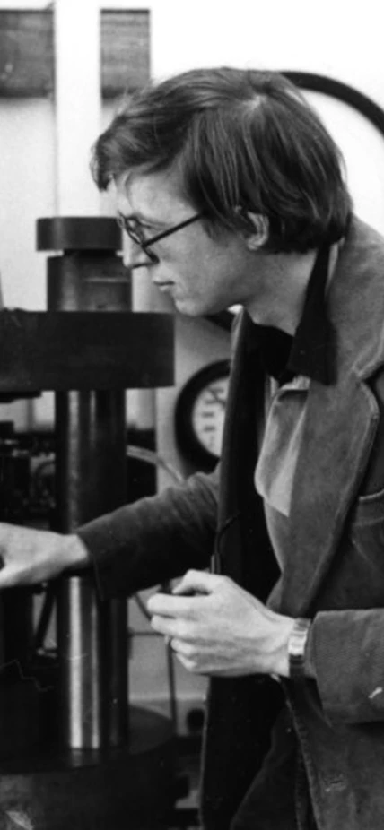 Bjorn Mysen in Lab 1983