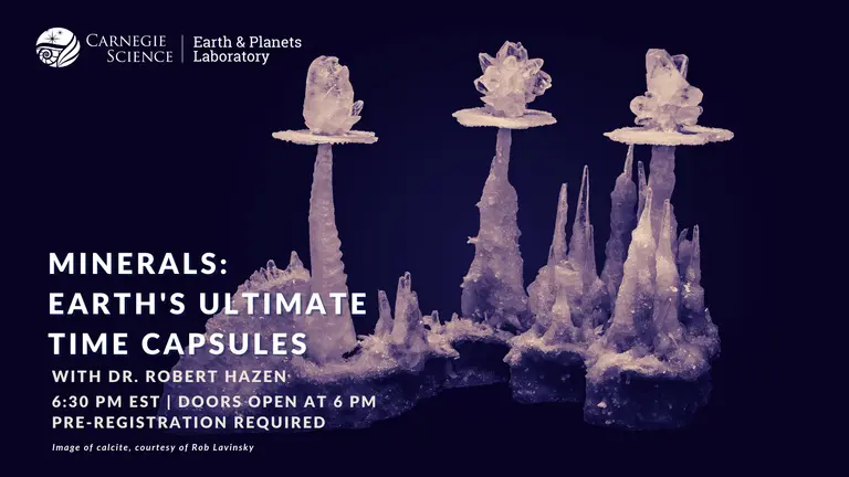Minerals: Earths Ultimate Time Capsule Flyer