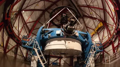 Magellan telescope interior