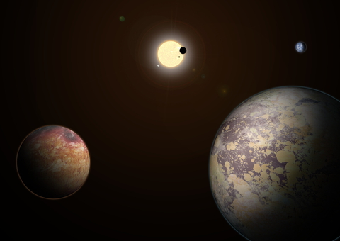 Exoplanetary System DTM 2019