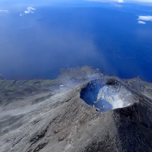 Aleutian volcano