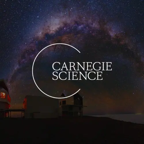 A shot of the Mily Way from Las Campanas with the new Carnegie Science logo ontio
